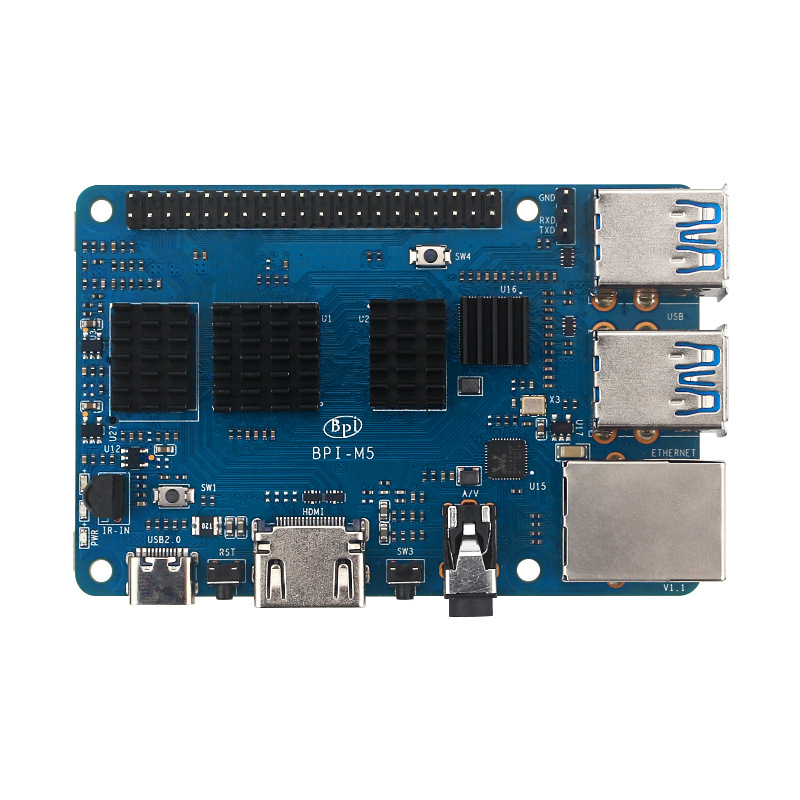 Banana Pi M5 4pcs Aluminum Hea - огляд і ціна Banana Pi Bpi-M5