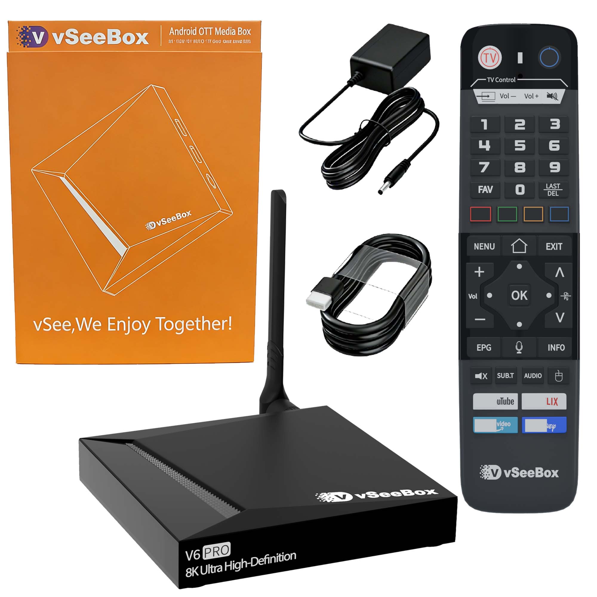 VSeeBox V6 Pro 2026 Newest, 4G - огляд і ціна Khadas Vim4 8Gb